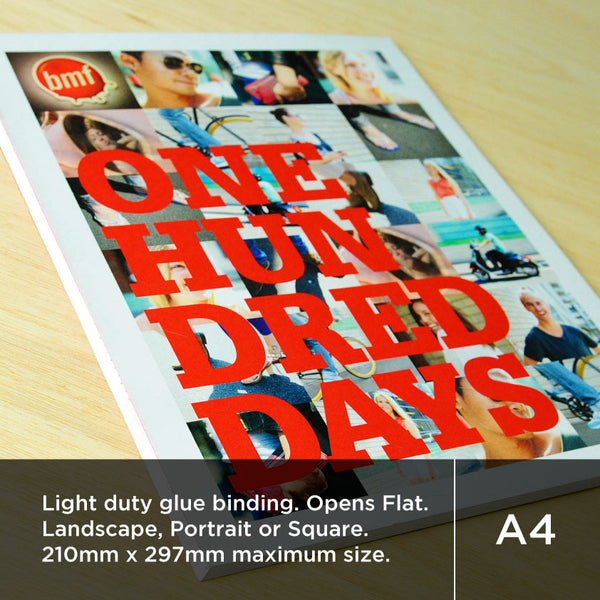 A4 Pad Bound Portfolio
