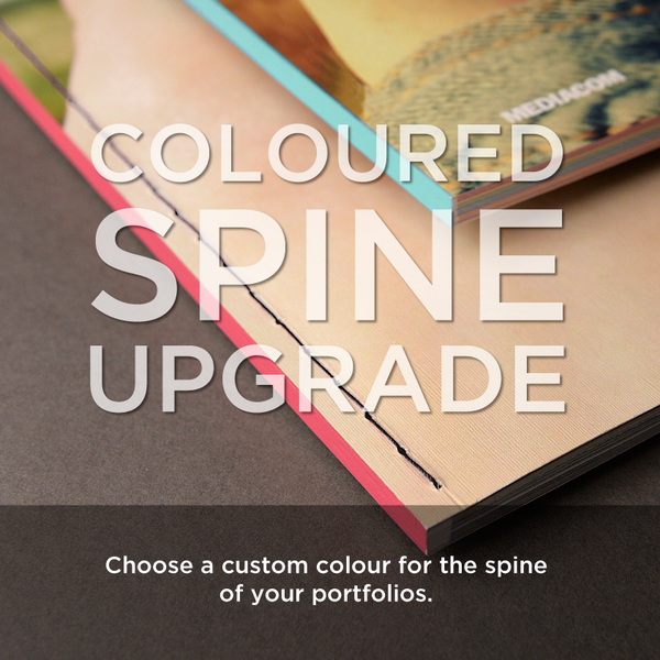Coloured Spine - Portfolios